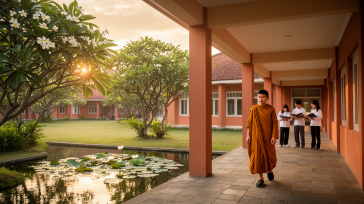 Ancient Buddhist royal virtues steer reform at Indonesia’s only state Buddhist college