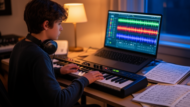 Trust Beats Talent: What Really Drives Music Students to Compose With AI