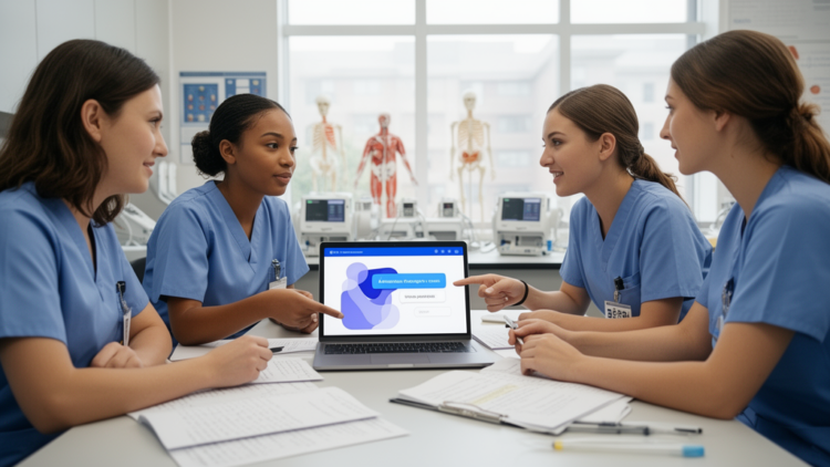 Cross-sectional study links student–GAI interaction to educational interaction among nursing students