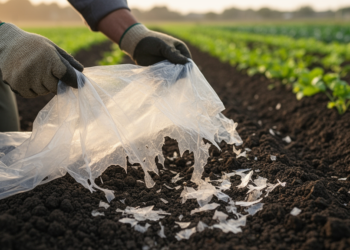 How Biodegradable Mulch Films Break Down: A New Multiscale Framework for Predictable Plastic Degradation