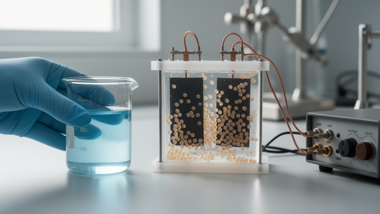 Alginate Particle Electrode Powers Efficient Tetracycline Breakdown in Water