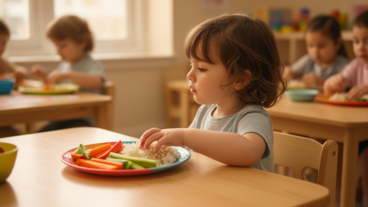 When Toddlers Say I’m Full: Preschool Mealtimes Reveal How Kids Learn to Trust Their Appetite