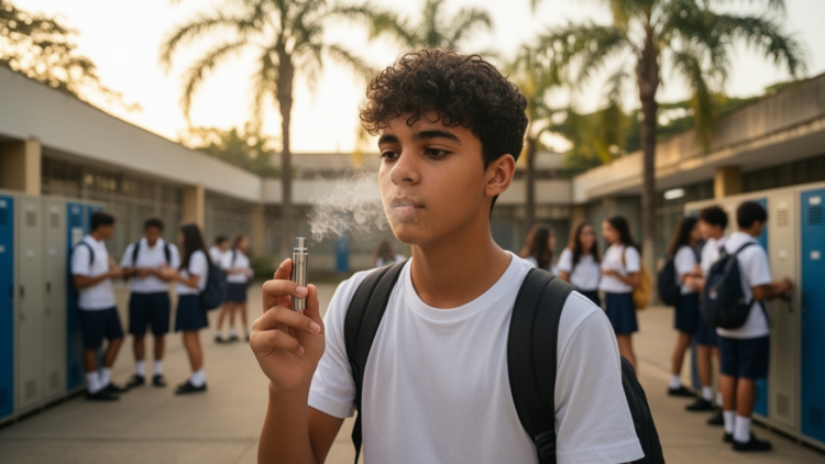 Nearly One in Five Brazilian Teens Has Tried E-Cigarettes, National Survey Reveals