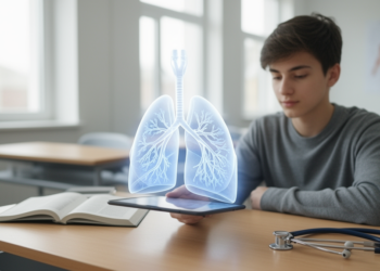 Augmented Reality App Lifts Respiratory Anatomy Learning in First-Year Students