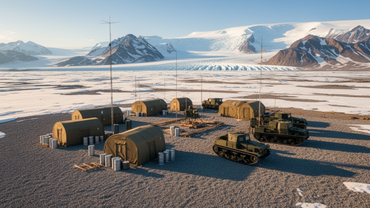 Camp Century was ice-free 416,000 years ago during warmer summers