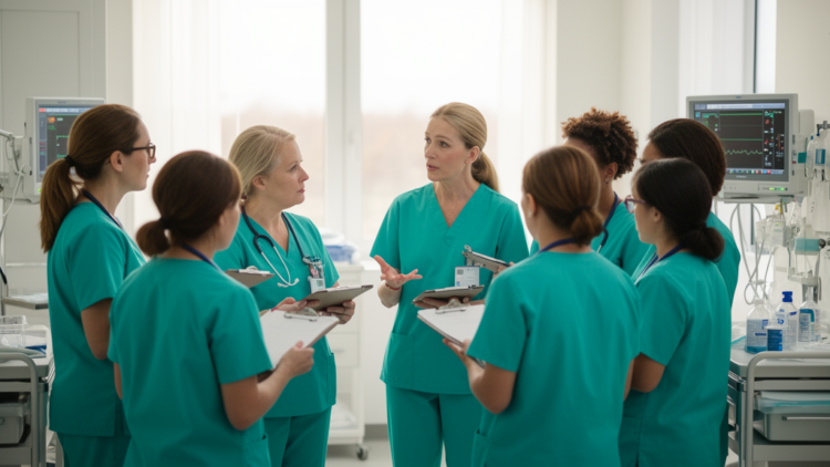 Brief Shift Huddle Training Boosts Nurses’ Safety Knowledge, Study Finds