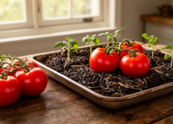 Tomato Waste Turned Growing Medium Keeps Fruit Fresher for Longer