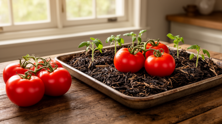Tomato Waste Turned Growing Medium Keeps Fruit Fresher for Longer