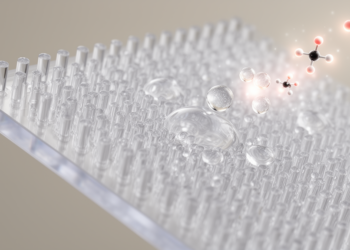 Chemically Sculpted Polycarbonate Turns Water Away While Sniffing Out Molecules
