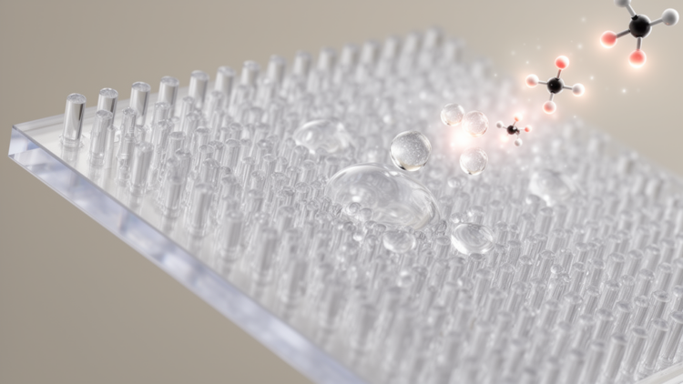 Chemically Sculpted Polycarbonate Turns Water Away While Sniffing Out Molecules