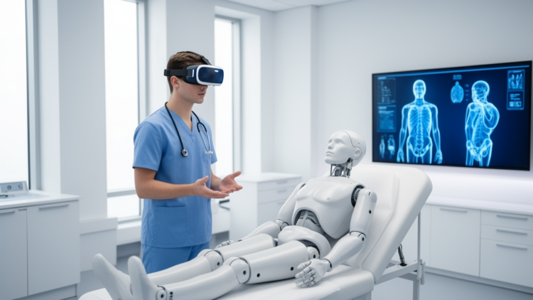 AI and Virtual Reality Training Boosts Medical Students’ Feedback Skills, Trial Finds