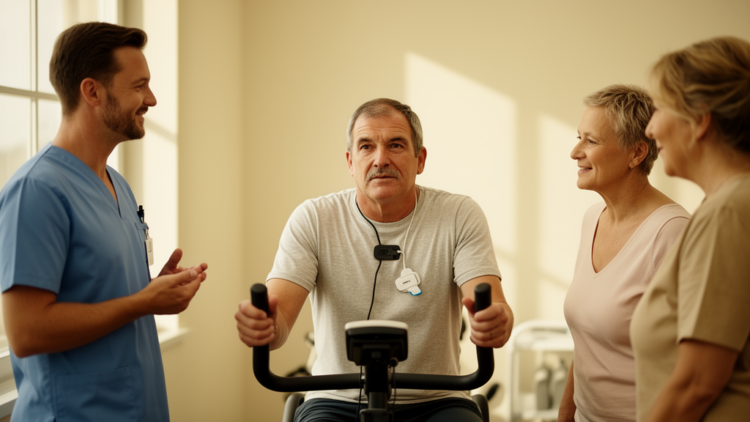 Network Analysis Reveals How Exercise Confidence Interlocks With Fear and Support After Heart Stents