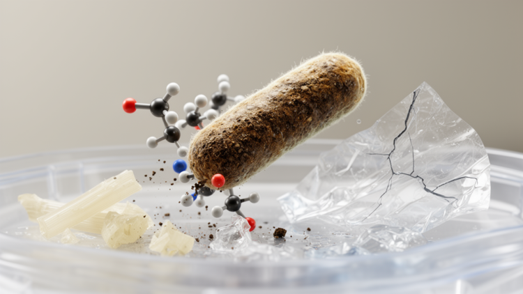 Soil Bacterium Dismantles PET and Polystyrene Faster After UV Pretreatment