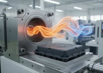 Hidden Flaws in Injection Molding Tracked in 3D Polymer Flow Simulations