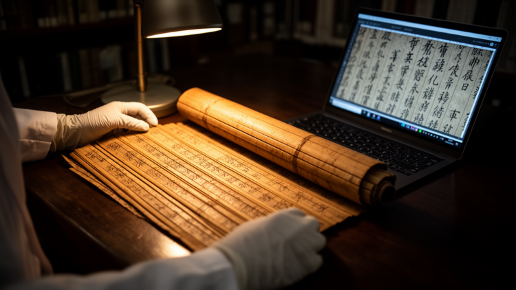 AI Learns to Read China’s Crumbling Bamboo Scrolls, One Slender Character at a Time