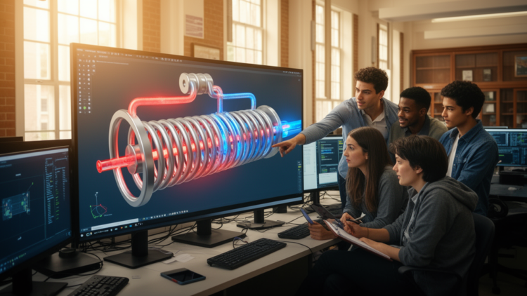 Virtual Heat Exchanger Lab Helps Engineering Students Grasp Heat Transfer Concepts