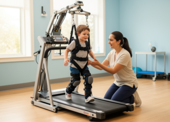 Robot-Assisted Gait Training Helps Children With Cerebral Palsy Walk Faster and Farther
