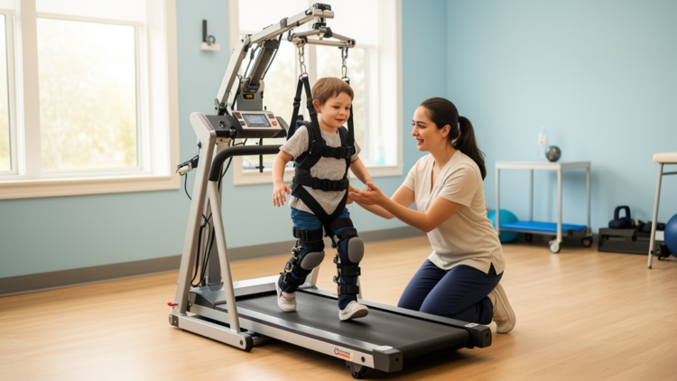 Robot-Assisted Gait Training Helps Children With Cerebral Palsy Walk Faster and Farther