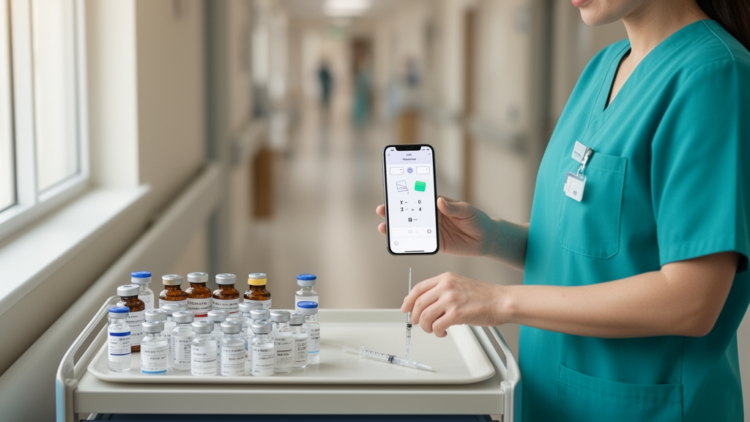 Adaptive AI Mobile Simulation Sharpens Nurses’ Drug Calculation Skills in Randomized Trial