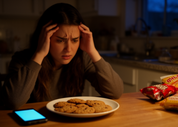 Evaluative fear drains self-control and drives abnormal eating, study finds