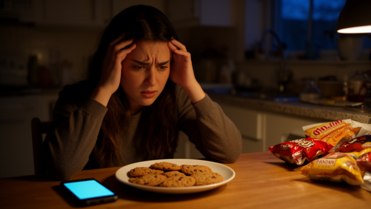 Evaluative fear drains self-control and drives abnormal eating, study finds