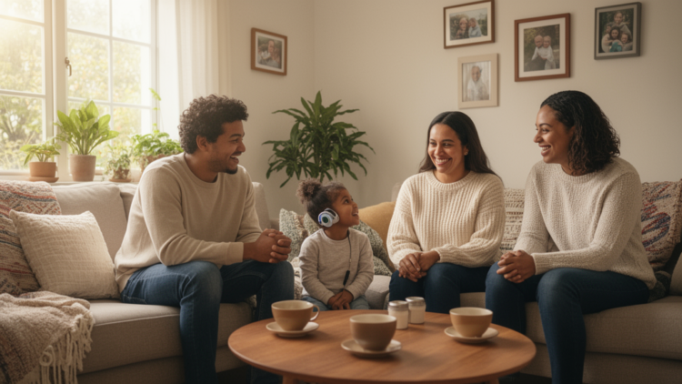 Social Connections Boost Wellbeing and Self-Efficacy in Immigrant Families Raising Deaf or Hard of Hearing Children