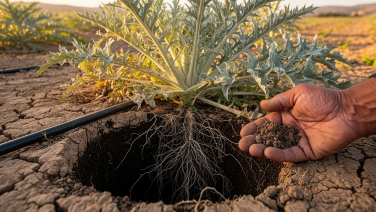 Fungi and Thirsty Times: How Mycorrhizal Partners and Deficit Irrigation Boost Cardoon’s Antioxidant Power