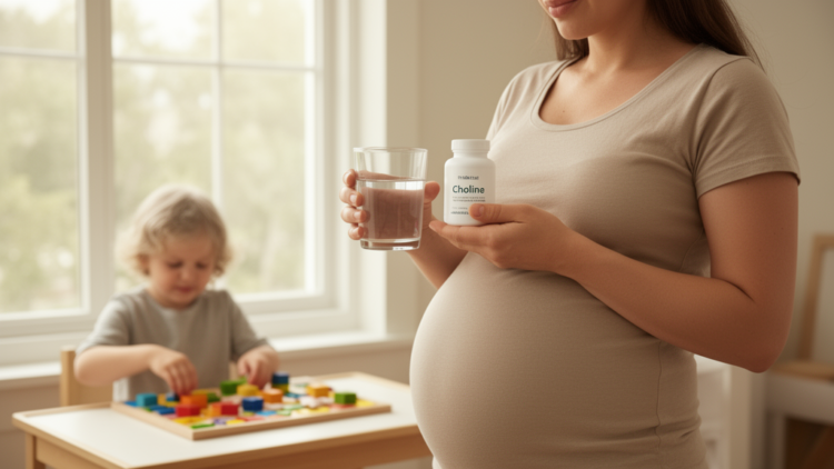 Prenatal choline trial links supplementation to better child cognition