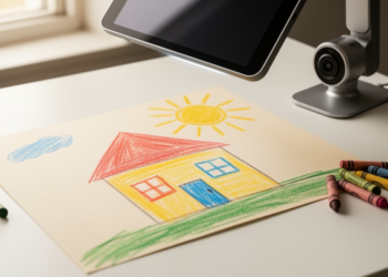 AI Model Reads Children’s Drawings and Scores Creativity by Fusing DETR Detection With CLIP Semantics