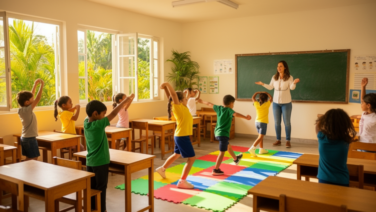 Five-Year Trial Puts Movement Inside Brazilian Classrooms to Test Cognitive Gains in Children