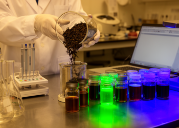Machine Learning Turns Tea Waste Into Glowing Carbon Quantum Dots With Near-Perfect Yield Prediction