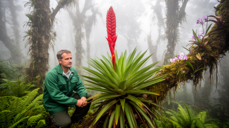 Giant New Bromeliad Named After the Andean Bear Is Discovered in Peru’s Cloud Forests