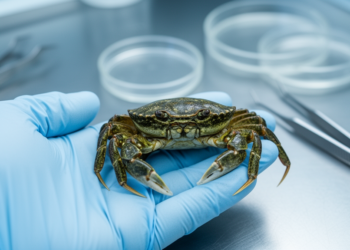 Crab with female body and male sex organs stumps scientists in China