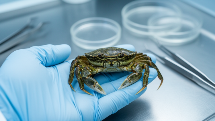 Crab with female body and male sex organs stumps scientists in China