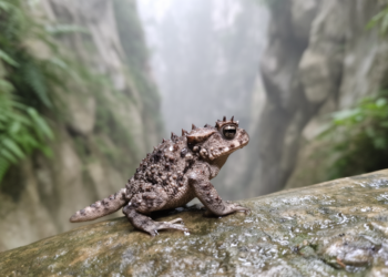 New Horned Toad Species Emerges from the Karst Gorges of Western Guangxi