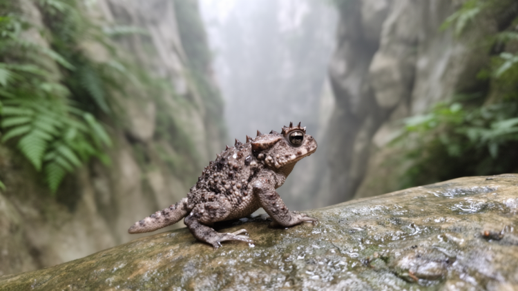New Horned Toad Species Emerges from the Karst Gorges of Western Guangxi