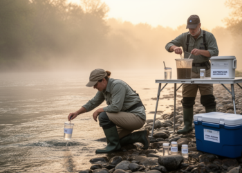 eDNA and bulk samples diverge in river health checks