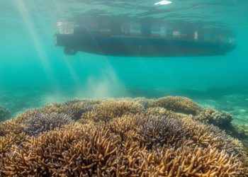 Shipping lanes carve measurable shifts in Karimunjawa’s coral reefs