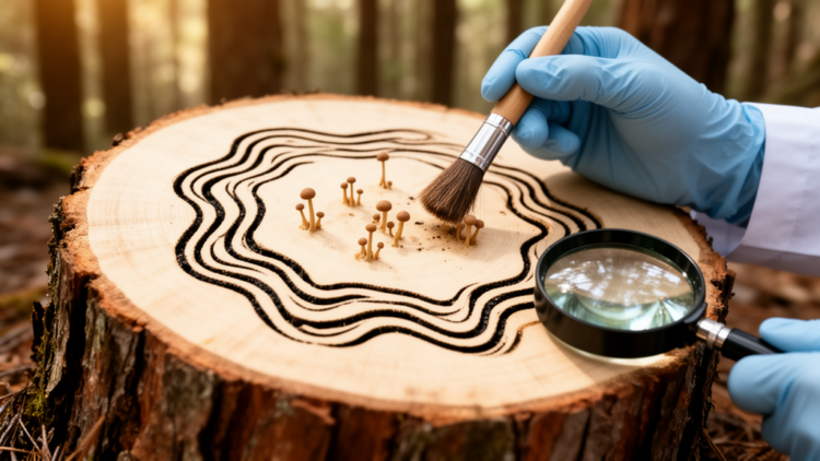 Seven New Fungal Species Discovered Hiding in Beetle-Galleries of Chinese Pines