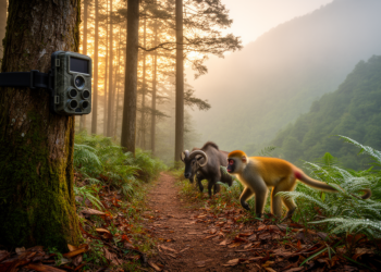 Hidden Cameras Reveal Secret Lives of Threatened Mammals in a Chinese Nature Reserve