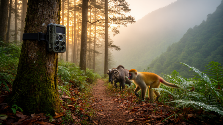 Hidden Cameras Reveal Secret Lives of Threatened Mammals in a Chinese Nature Reserve