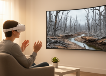 Repeated VR Trips to Damaged Nature Keep Environmental Awareness Alive