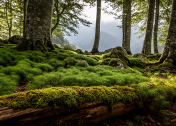 Mosses reveal hidden toll of forest management in southern Italian Apennines