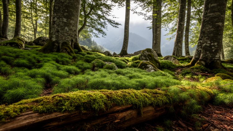 Mosses reveal hidden toll of forest management in southern Italian Apennines