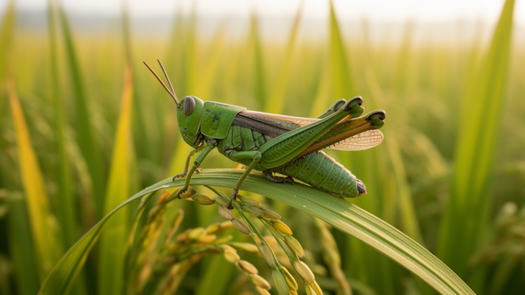 To Fly or to Jump: How Japanese Rice Grasshoppers Decide Their Escape Move