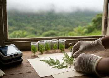 DNA Barcodes Build a Reference Library for Réunion’s Ferns