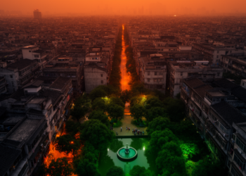 Dense Neighborhoods in Four Chinese Cities Run Up to 5°C Hotter With Scarce Cooling Resources