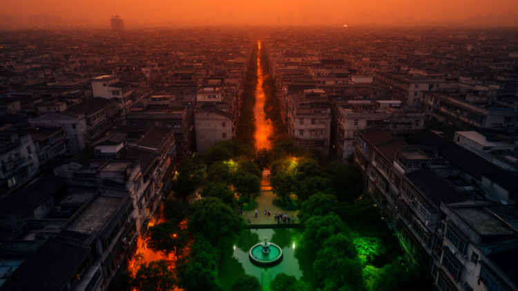 Dense Neighborhoods in Four Chinese Cities Run Up to 5°C Hotter With Scarce Cooling Resources
