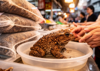 Genetic Barcoding Exposes Vulnerable Spiny Frogs Sold Online Under False Names in China