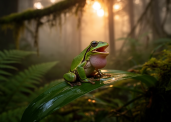 This treefrog sings like a bird, stunning scientists in China